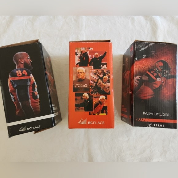 LOT BC Lion's CFL bobble heads - Picture 3 of 14